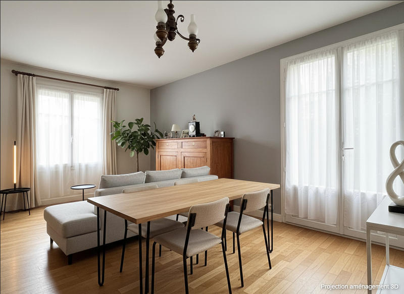 Maison - 63 m² - 3 pièces