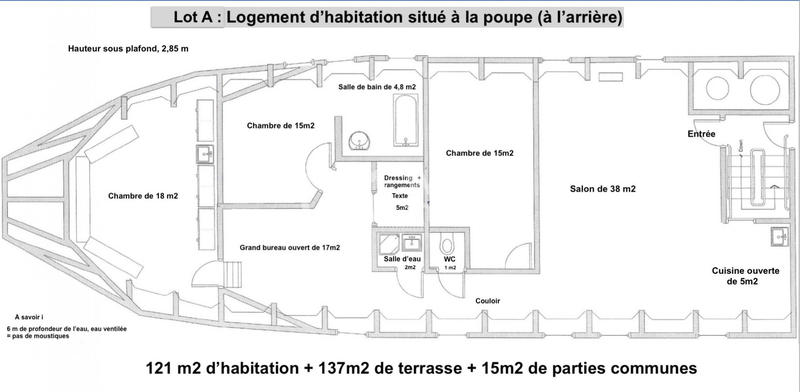 Maison - 121 m² - 4 pièces