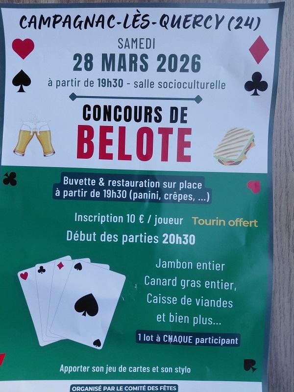Concours de Belote