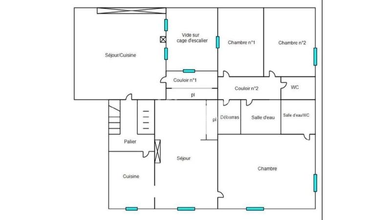 Immeuble - 248 m² - 8 pièces