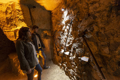 Visite guidée des souterrains de Laon