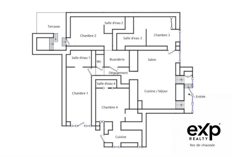 Appartement - 131 m² - 5 pièces