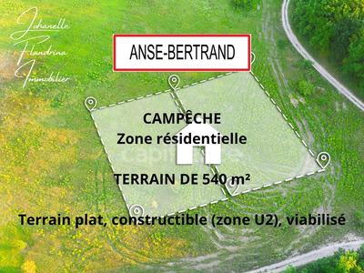 Terrain constructible - 540 m²