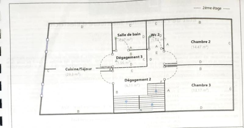 Appartement - 146 m² - 6 pièces