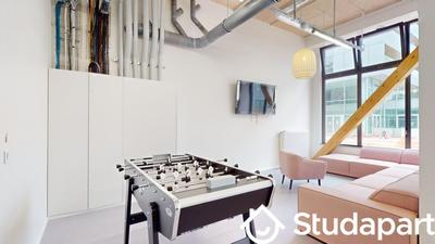 Chambre - 12 m² - 1 pièce