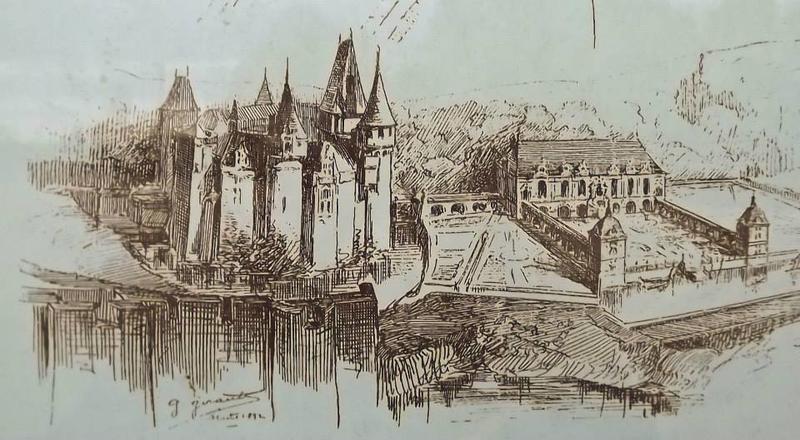 Balade de Noël - murmures de pierres, souvenirs du château !