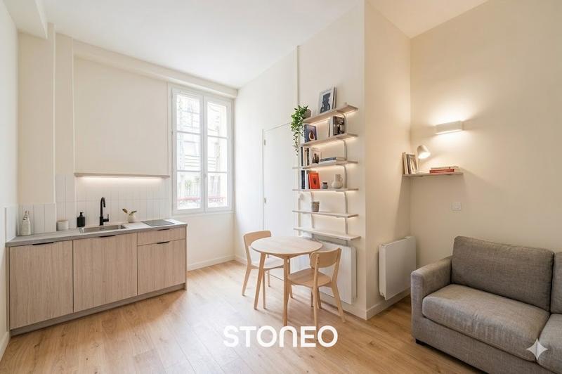 Appartement ancien - 14 m² - 1 pièce