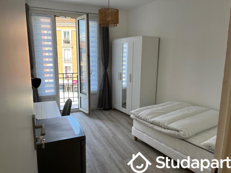 Chambre - 12 m² - 1 pièce