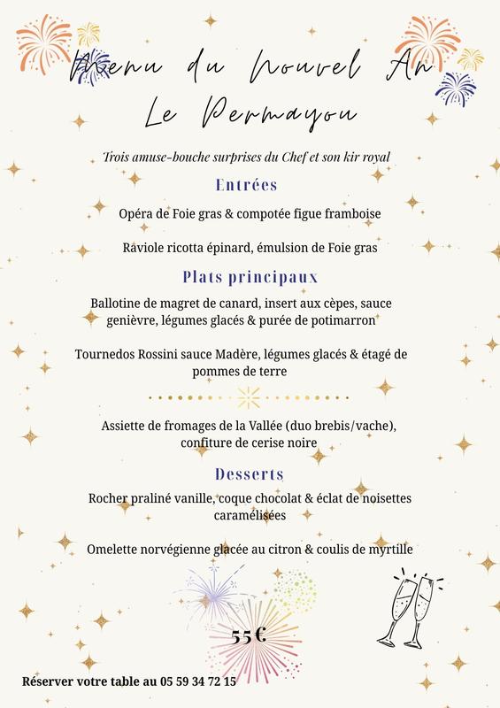 Réveillon au restaurant le Permayou