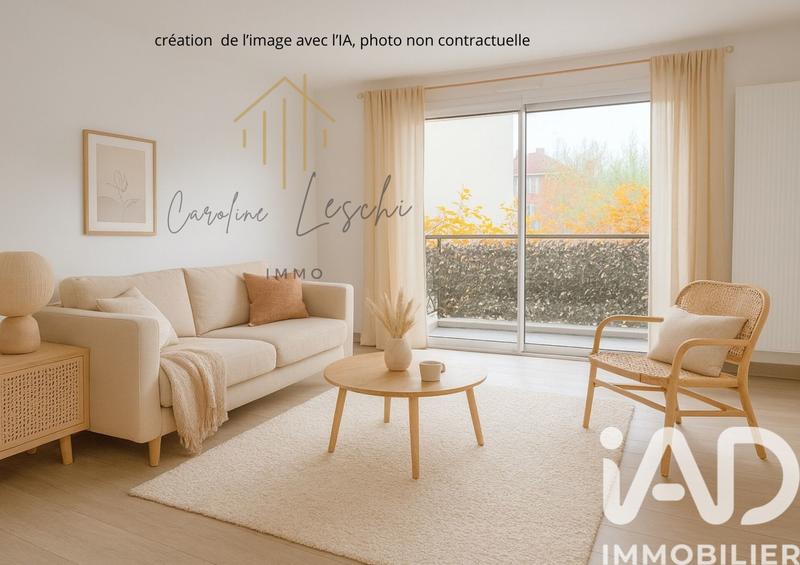 Appartement - 61 m² - 3 pièces