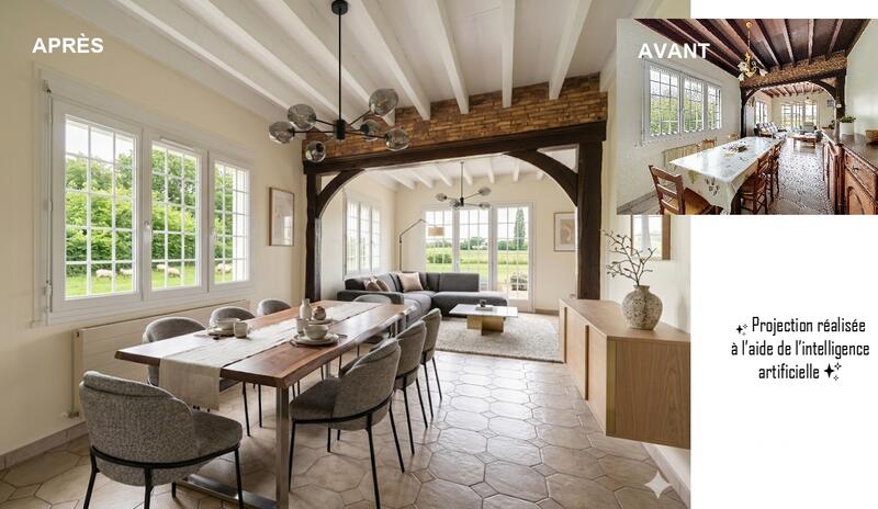 Maison - 125 m² - 5 pièces