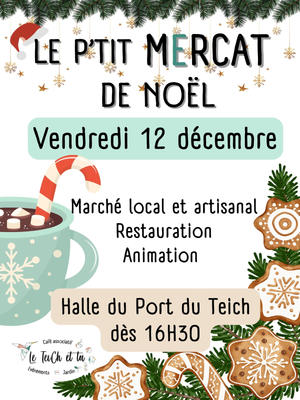 Le P'tit Mercat de Noël.