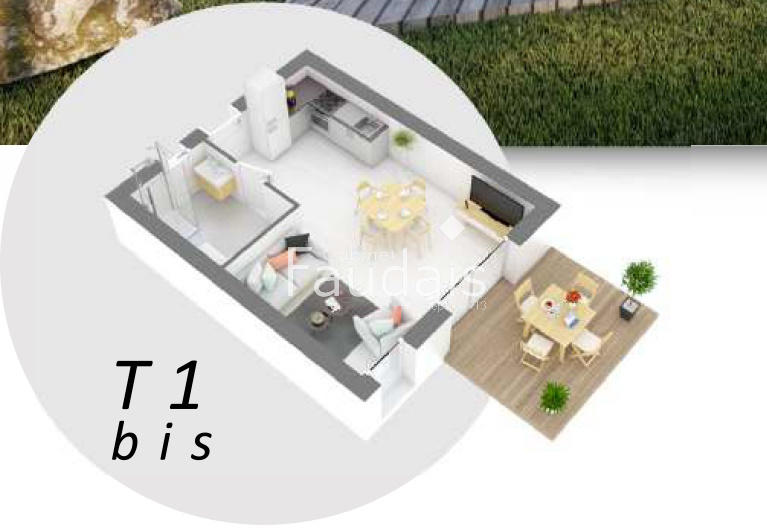 Maison - 30 m² - 1 pièce