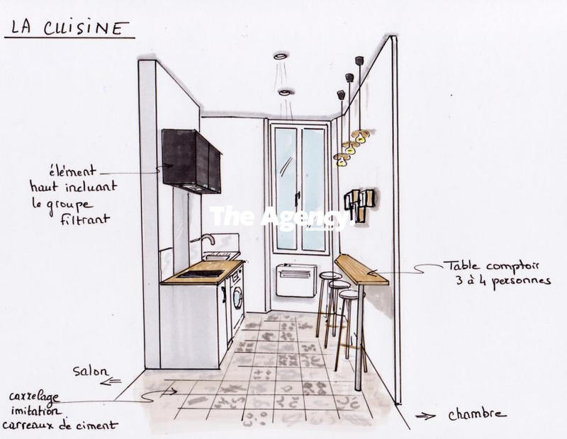 Appartement - 35 m² - 2 pièces