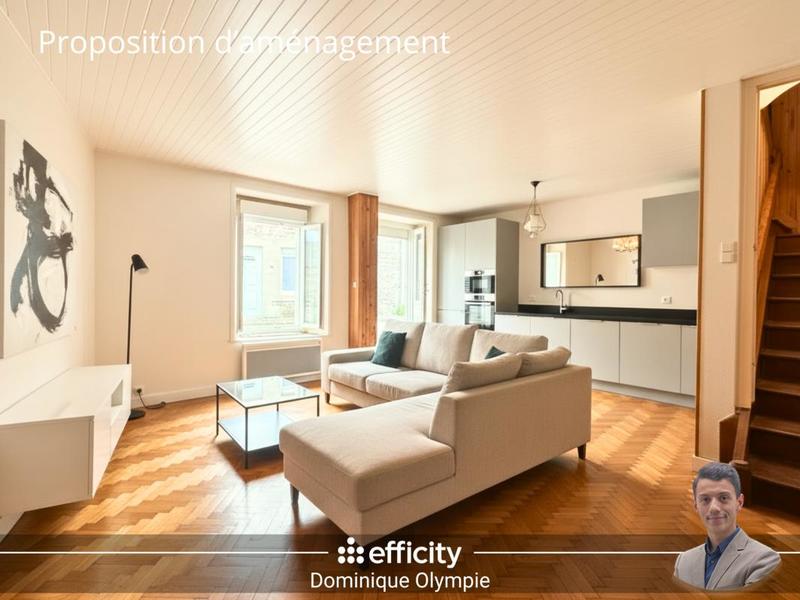 Maison - 70 m² - 3 pièces