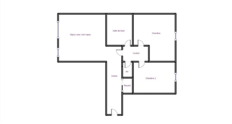 Appartement - 72 m² - 4 pièces