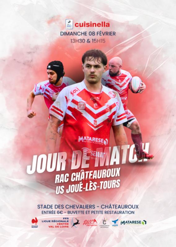Rugby : Racc / Us Joué-Lès-Tours