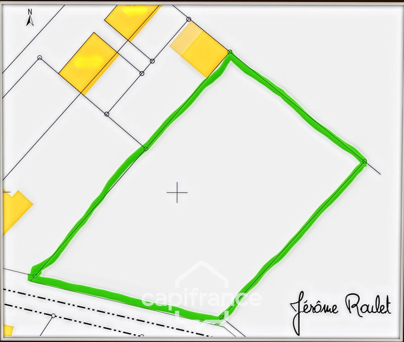 Terrain constructible - 2 636 m²