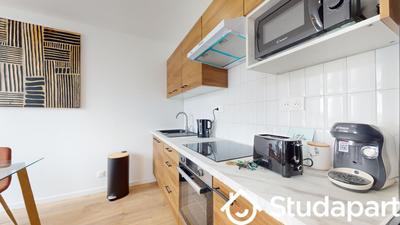 Chambre - 12 m² - 1 pièce