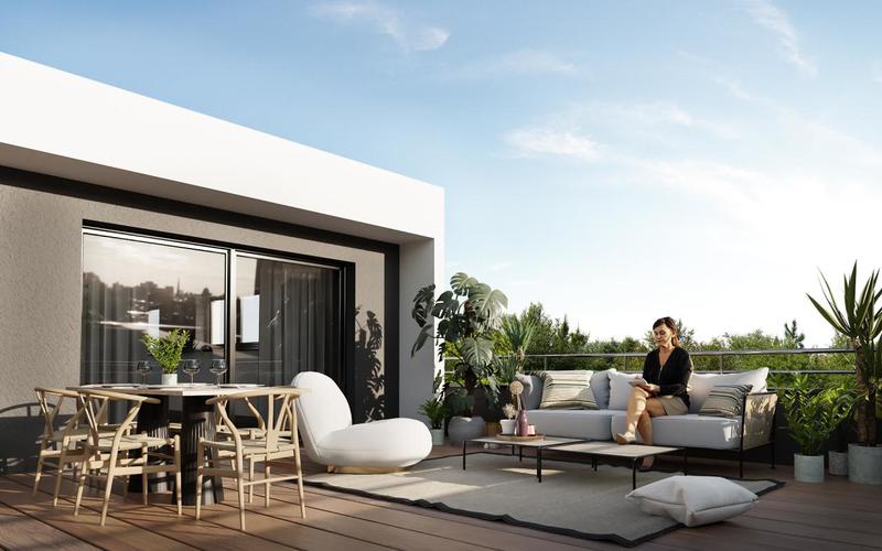 Appartement - 90 m² - 4 pièces