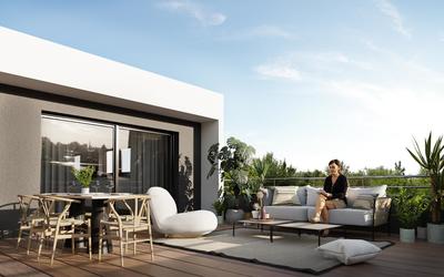 Appartement - 90 m² - 4 pièces