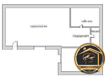 Appartement - 41 m² - 2 pièces