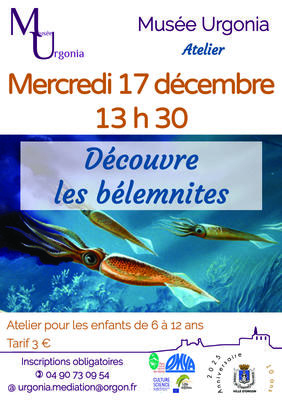 Atelier « a la recherche des bélemnites »