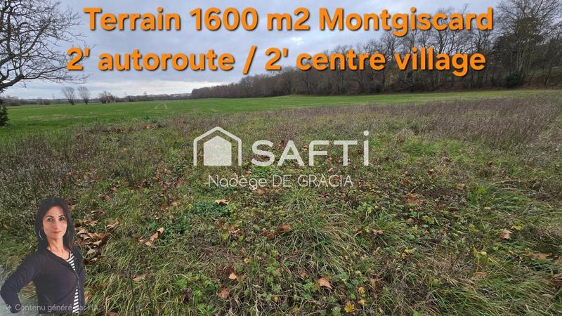 Terrain - 1 600 m²