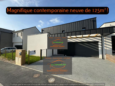 Maison - 125 m² - 6 pièces
