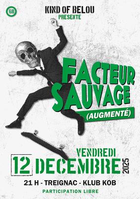 Concert Facteur Sauvage au Klub Kob