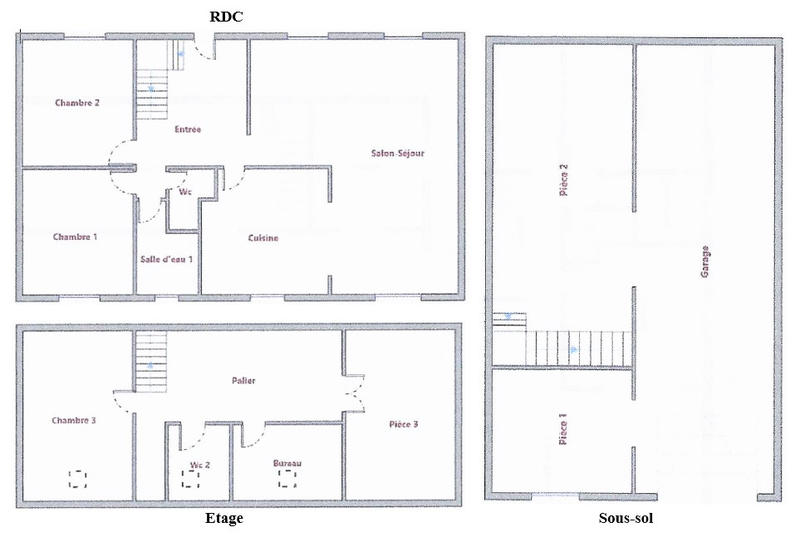 Maison - 126 m² - 6 pièces