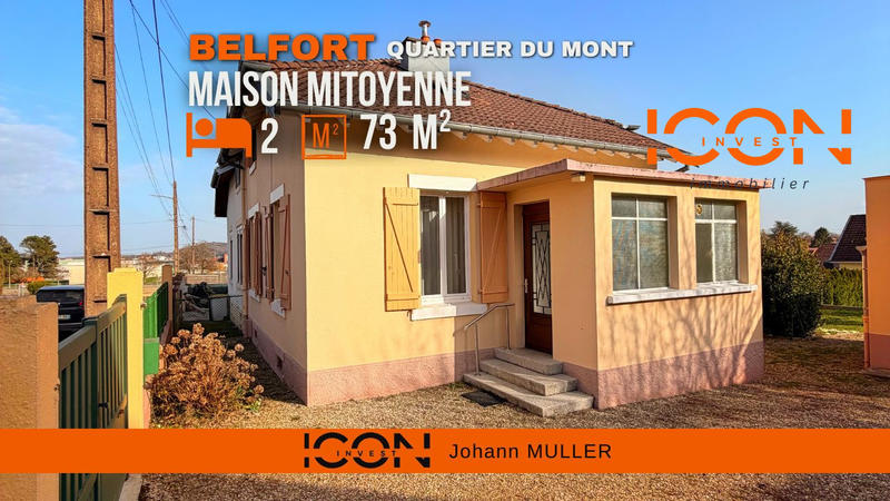Maison - 73 m² - 4 pièces