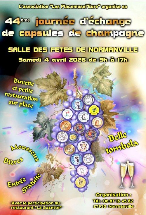 44 eme journée d'change de capsules de champagne