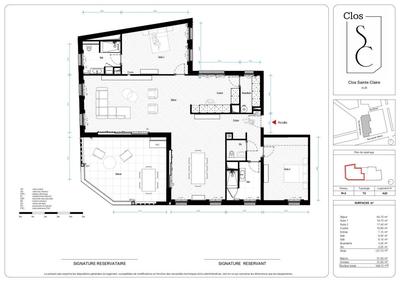 Appartement - 137 m² - 4 pièces