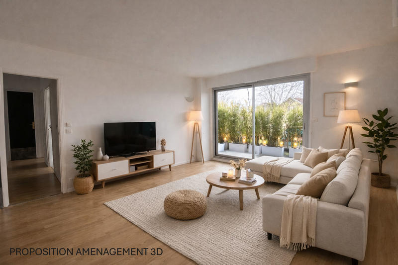 Appartement - 55 m² - 3 pièces