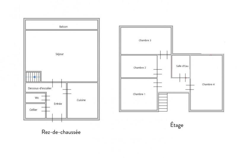 Appartement - 82 m² - 5 pièces