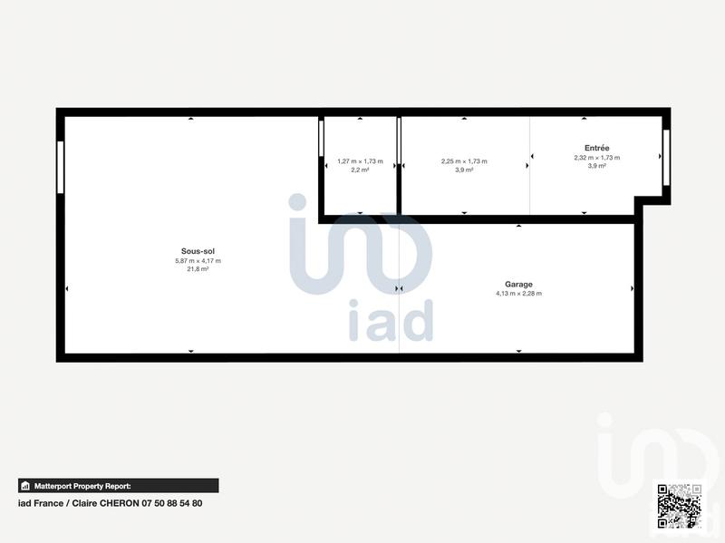 Maison de ville - 74 m² - 3 pièces