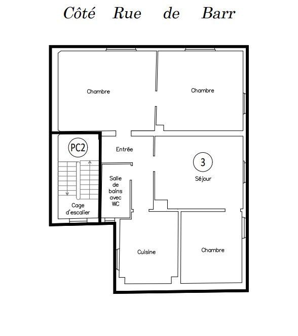 Appartement - 91 m² - 4 pièces