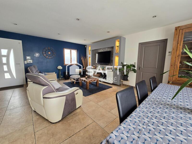 Maison - 115 m² - 5 pièces