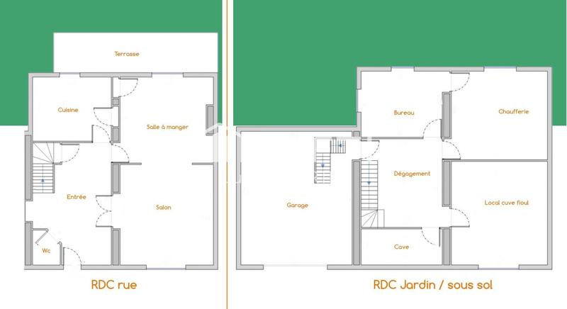 Maison de maîtres - 153 m² - 8 pièces