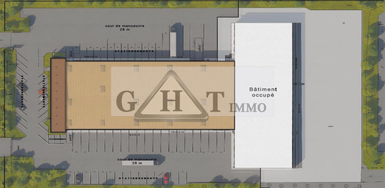 Entrepôt - 3 435 m²