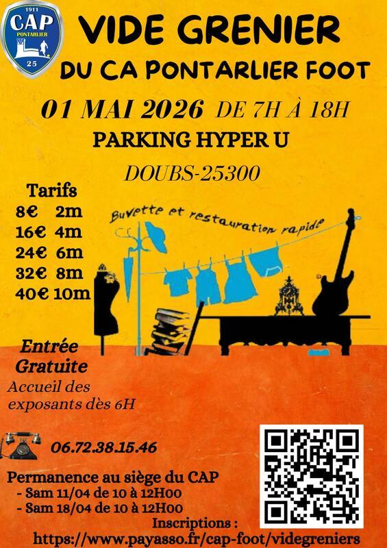 3ème vide grenier du cap foot