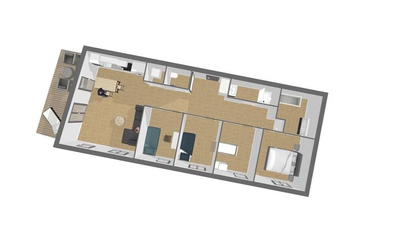 Appartement - 96 m² - 5 pièces