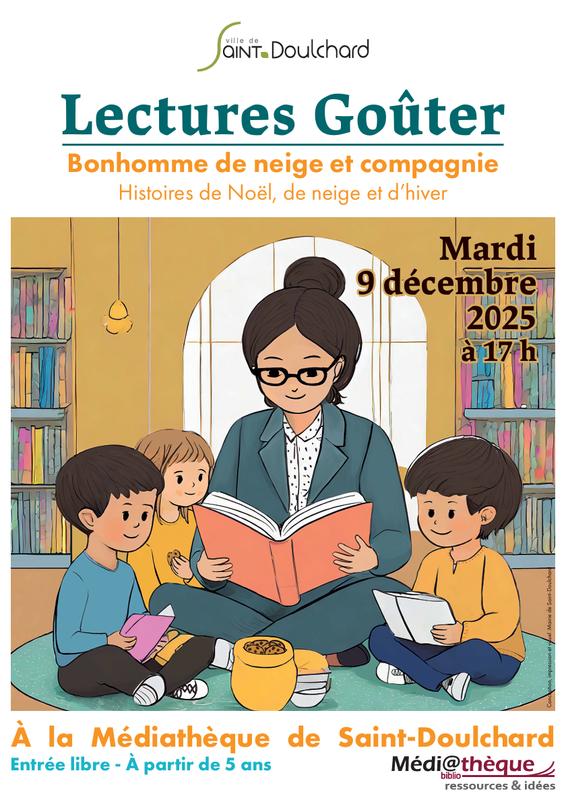 Lectures Goûter - Bonhomme de Neige et Compagnie