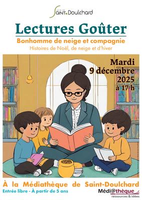 Lectures Goûter - Bonhomme de Neige et Compagnie