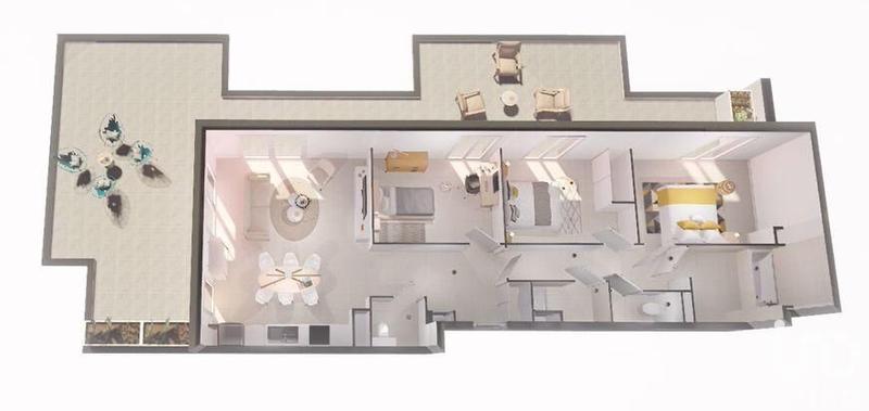 Appartement - 82 m² - 4 pièces