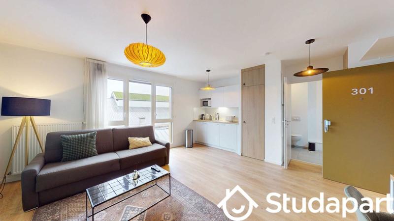 Chambre - 29 m² - 1 pièce