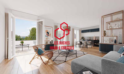 Appartement - 65 m² - 3 pièces