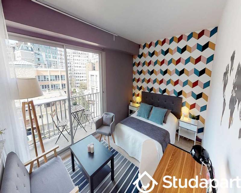 Chambre - 40 m² - 1 pièce