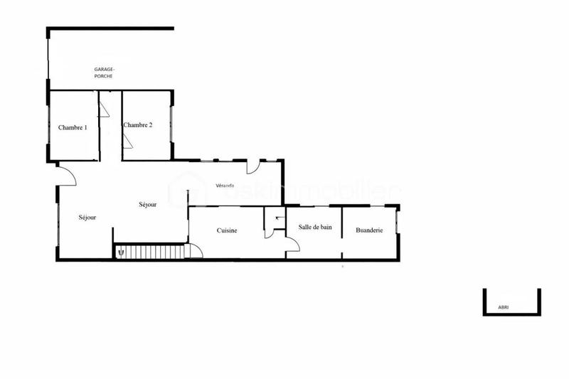 Maison - 105 m² - 3 pièces